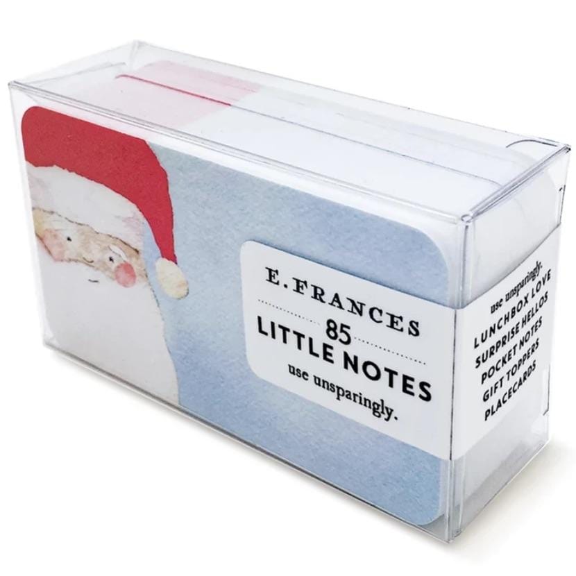 E. Frances Christmas Santa Little Notes