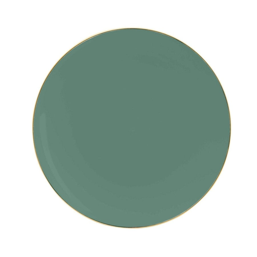 Sage Green Plastic Plates