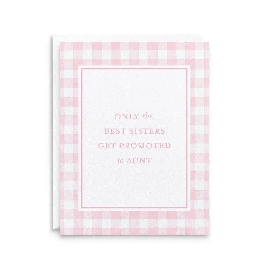 Ellen Davis Creative Greeting Cards Promoted to Aunt Card