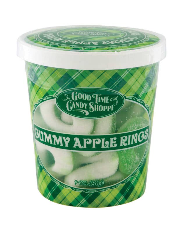 Gummy Apple Rings 9 Oz Cup