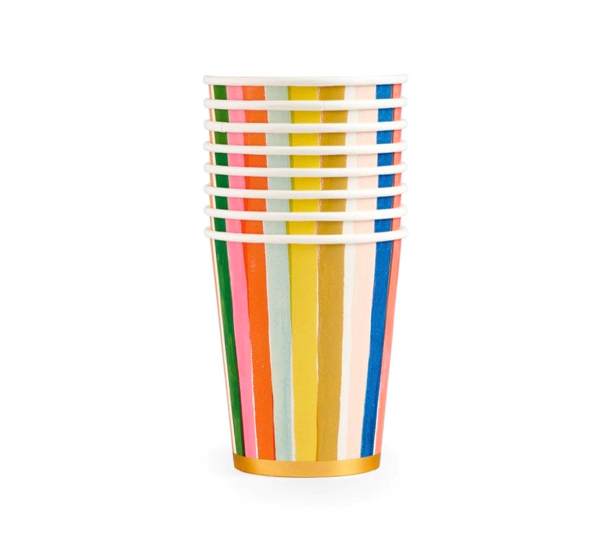 Feliz Stripe Party Cup
