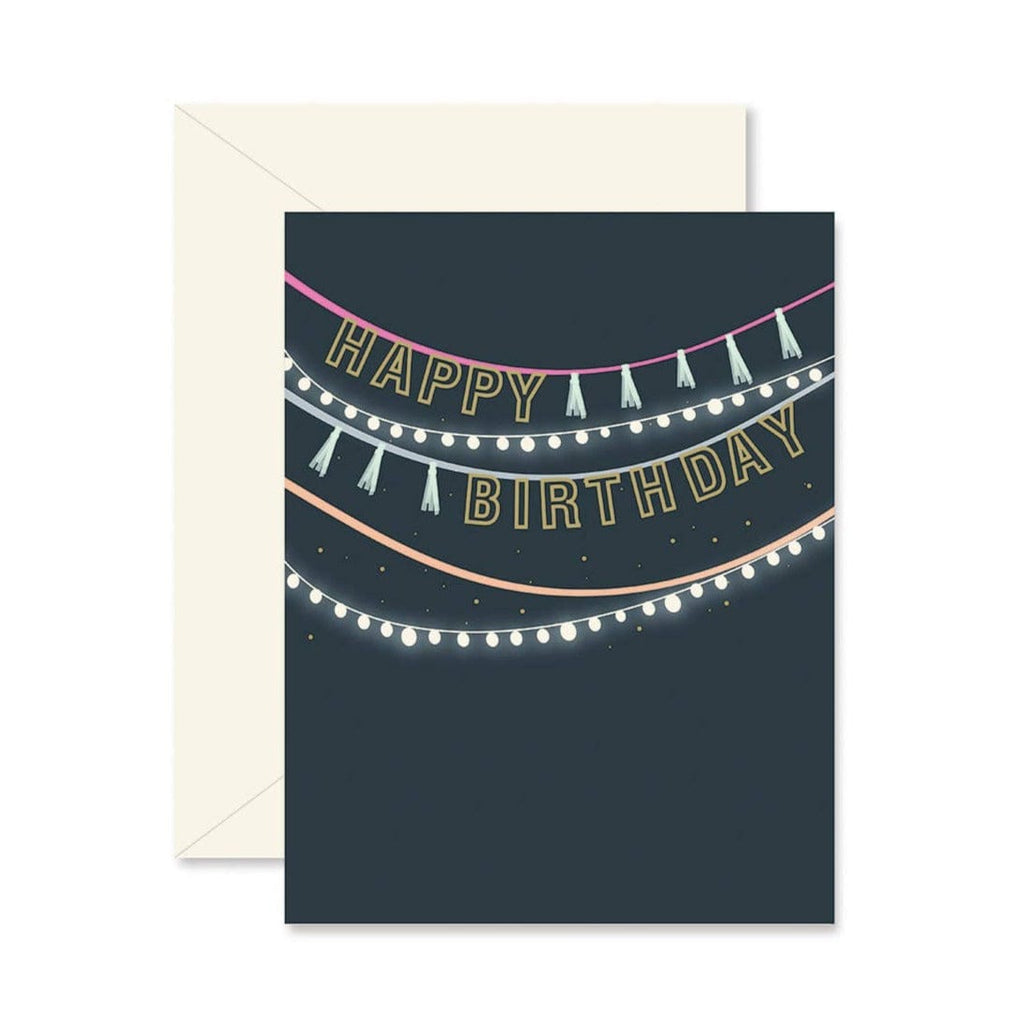 Ginger P. Designs Greeting Cards Birthday Streamers Greeting Card