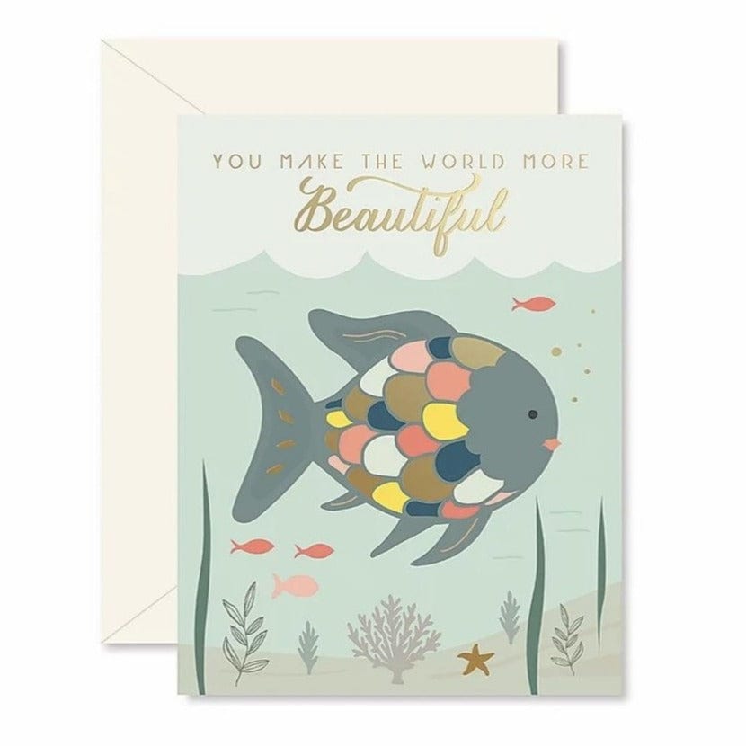 Ginger P. greeting cards You Make the World More Beautiful