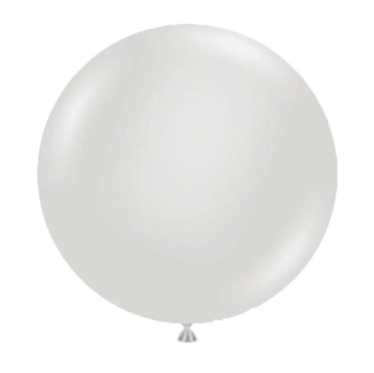 Havin a Party Party Fog Gray Jumbo Balloon 36”