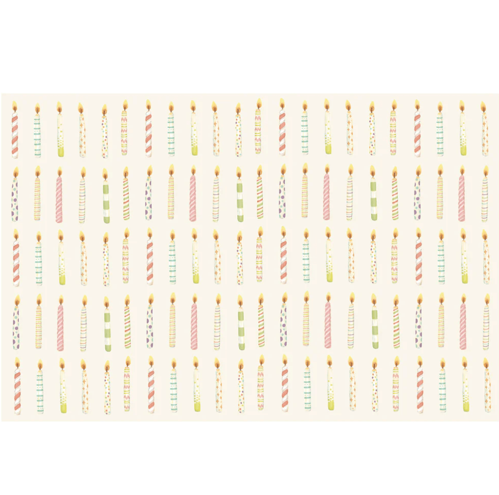 Hester & Cook Party Birthday Candle Placemats