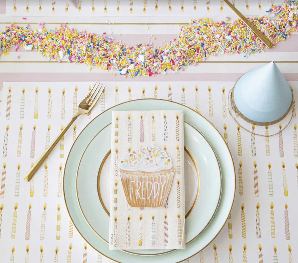 Hester & Cook Party Birthday Candle Placemats