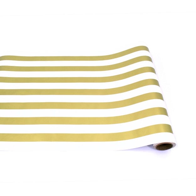 Hester & Cook Party Gold Stripe Table Runner