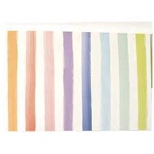 Hester & Cook Party Sorbet Painted Stripe Placemats