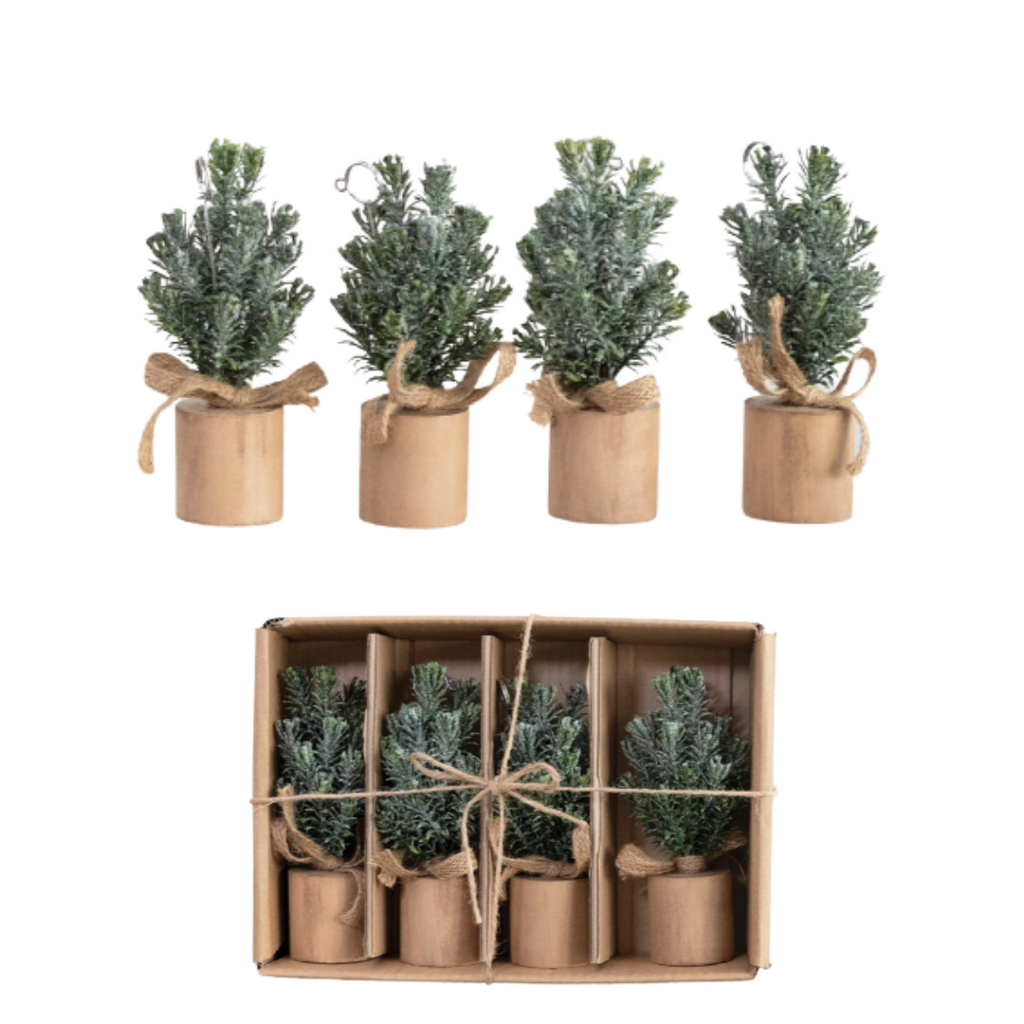 Faux Pine Tree Place Card / Photo Holders