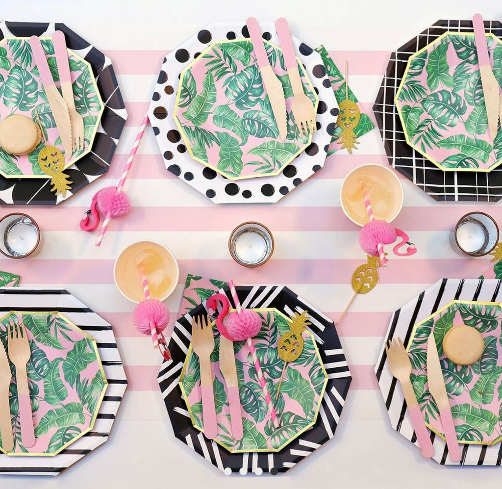 Palm Leaves Party Plates LG