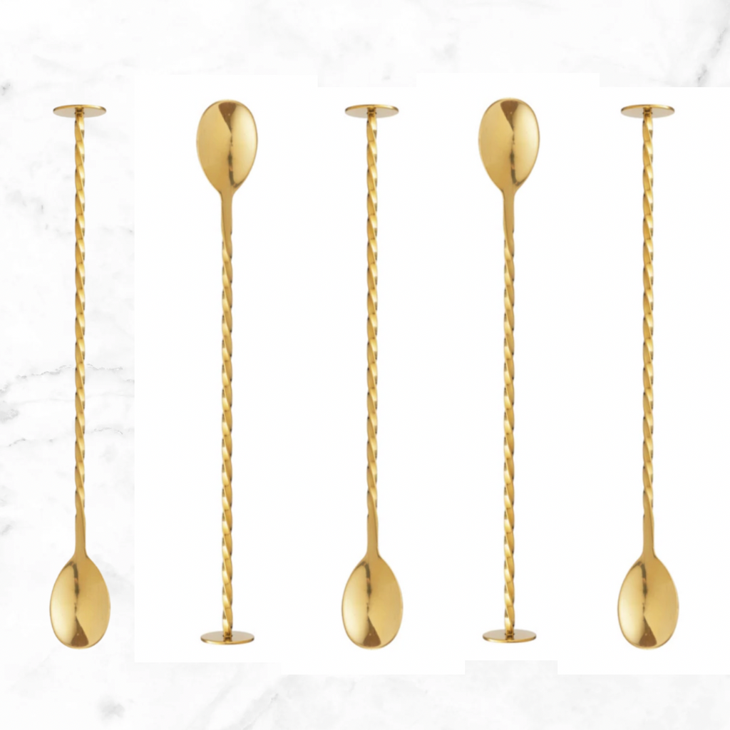 Gold Drink Spoon