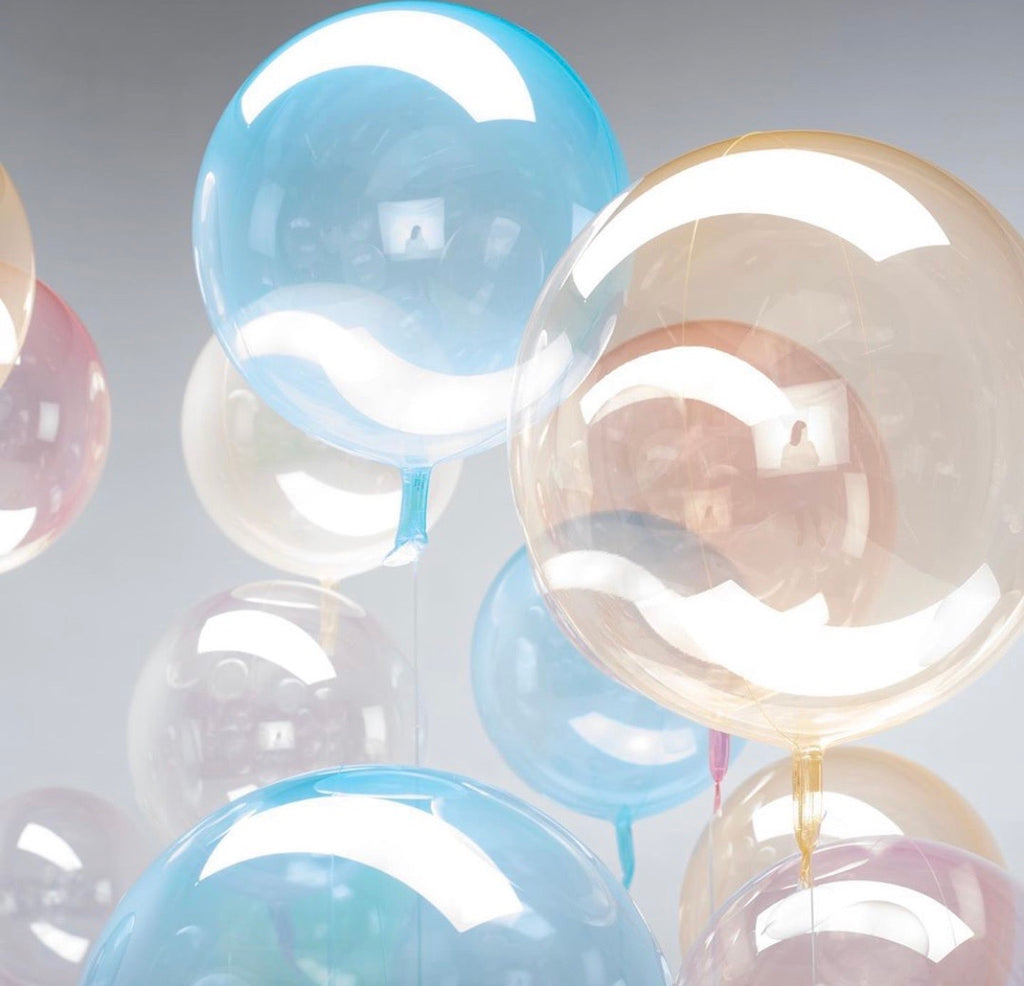 Crystal Clearz Balloon - Blue 18"