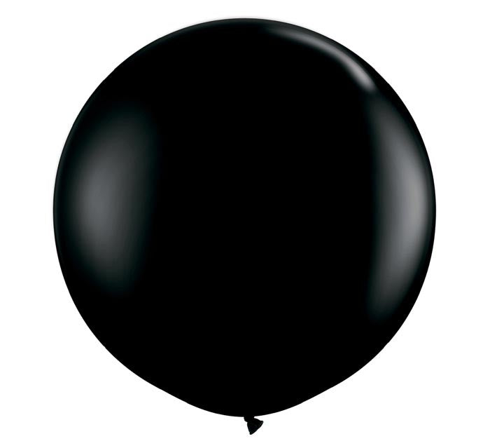 Black Jumbo Balloon