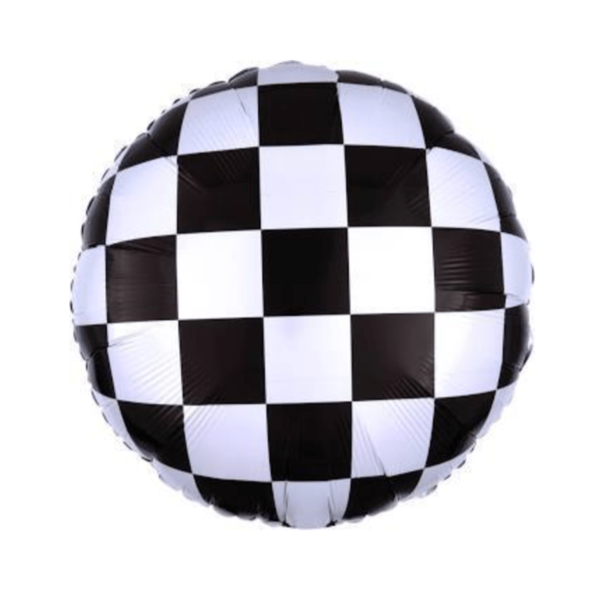 Jenn & Co. Balloons Checkered Flag Balloon