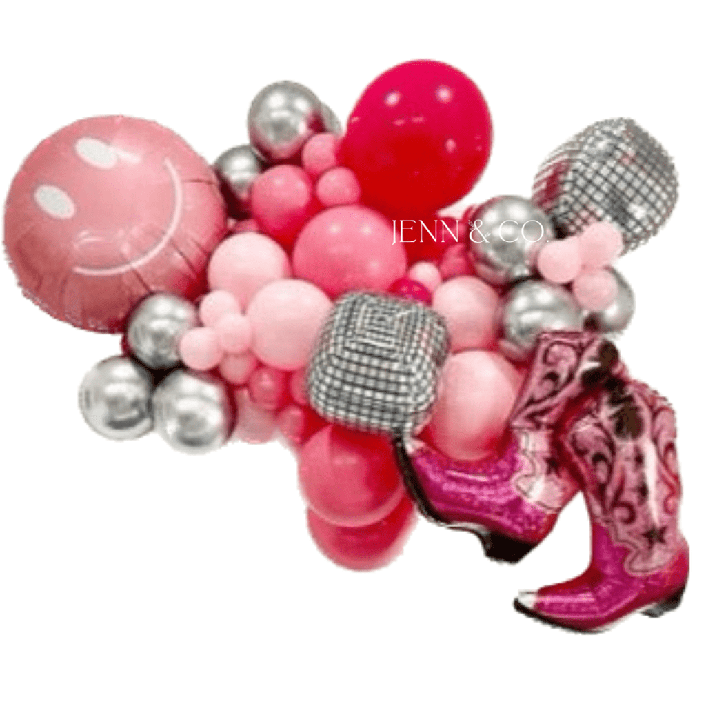 Jenn & Co. Balloons Clustered Balloon Garland