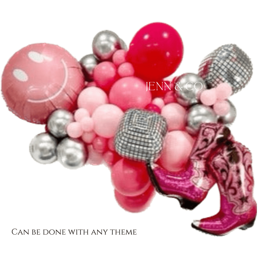 Jenn & Co. Balloons Clustered Balloon Garland