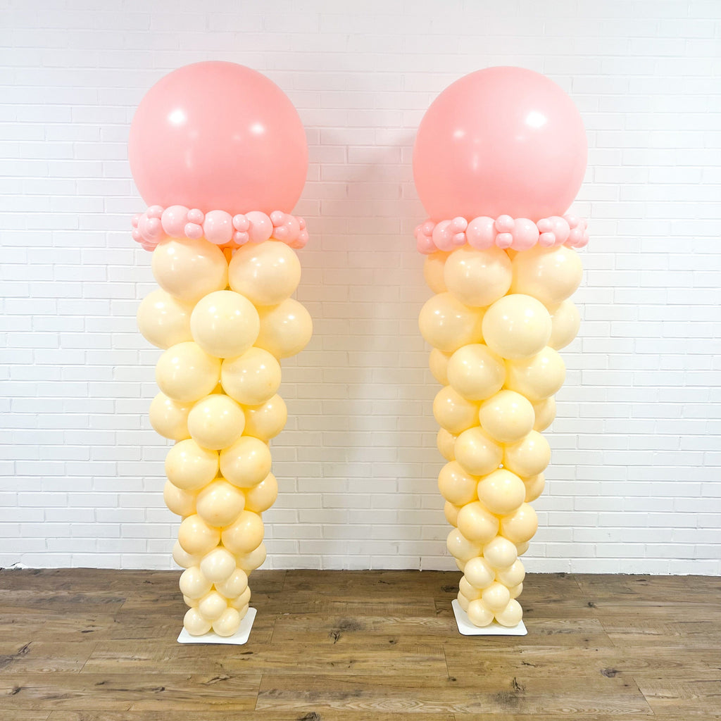 Jenn & Co. Balloons Ice Cream Balloon Column