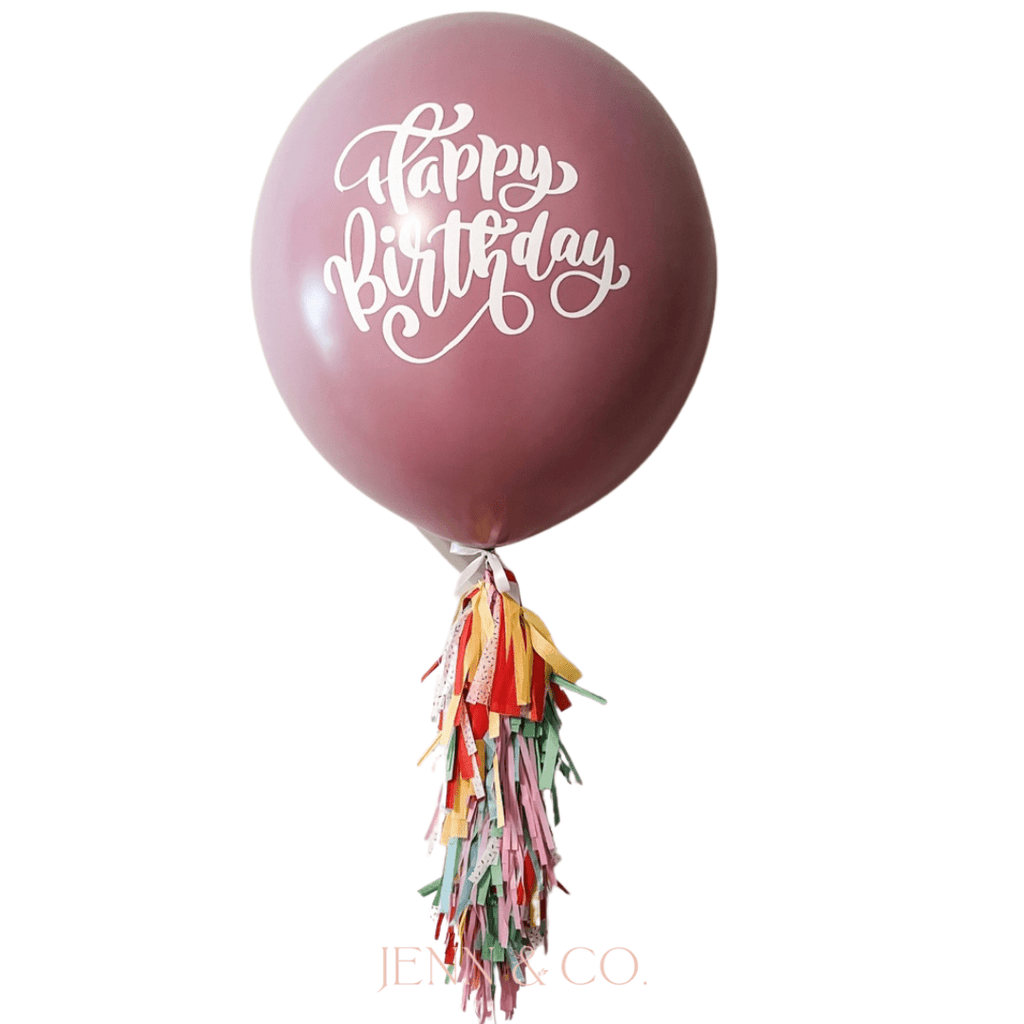 Jenn & Co. Local Love Jumbo Balloon with Tassel