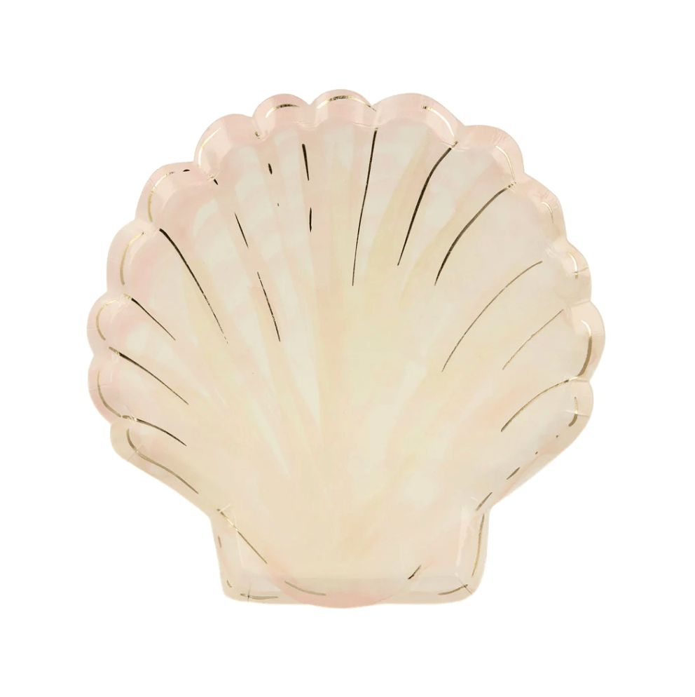 Jollity Party Clam Shell Plates