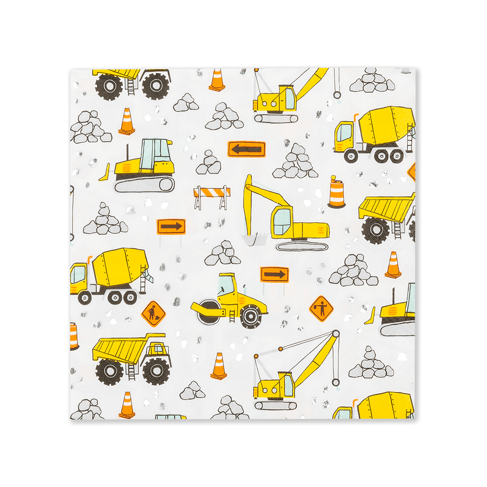 Jollity & Co. + Daydream Society Construction Lg Napkins