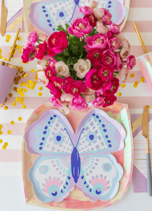 Jollity Party Flutter Large Plates