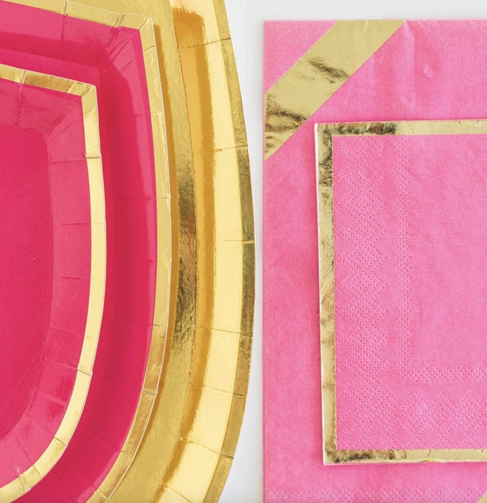 Jollity Party Posh Pink Beverage Napkins