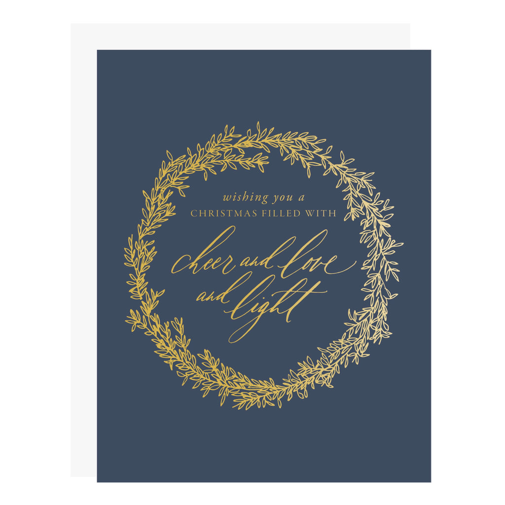 Little Well Paper Co. Greeting Cards Cheer, Love, and Light Christmas