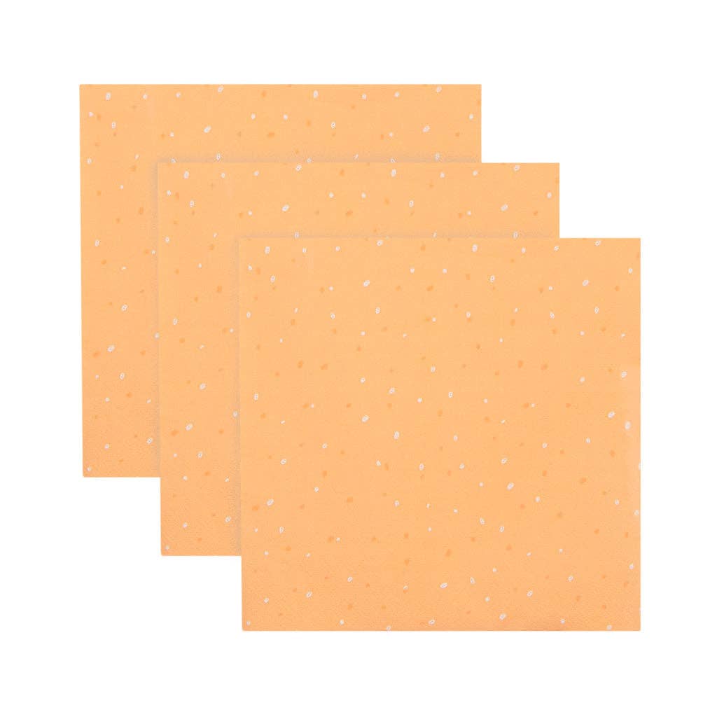 Loop by Frankie Party Tangerine Napkins