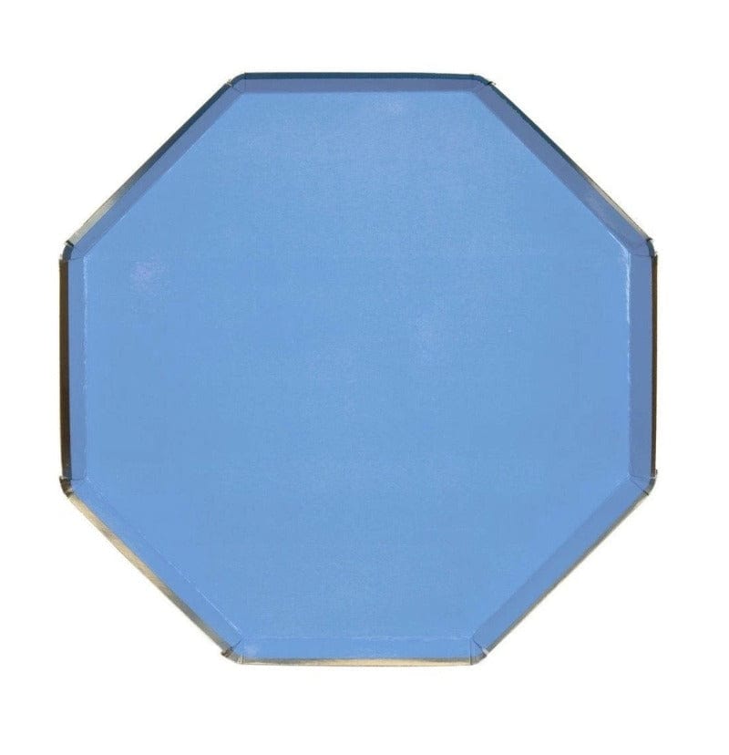 Meri Meri Party Blue Dinner Plate Large