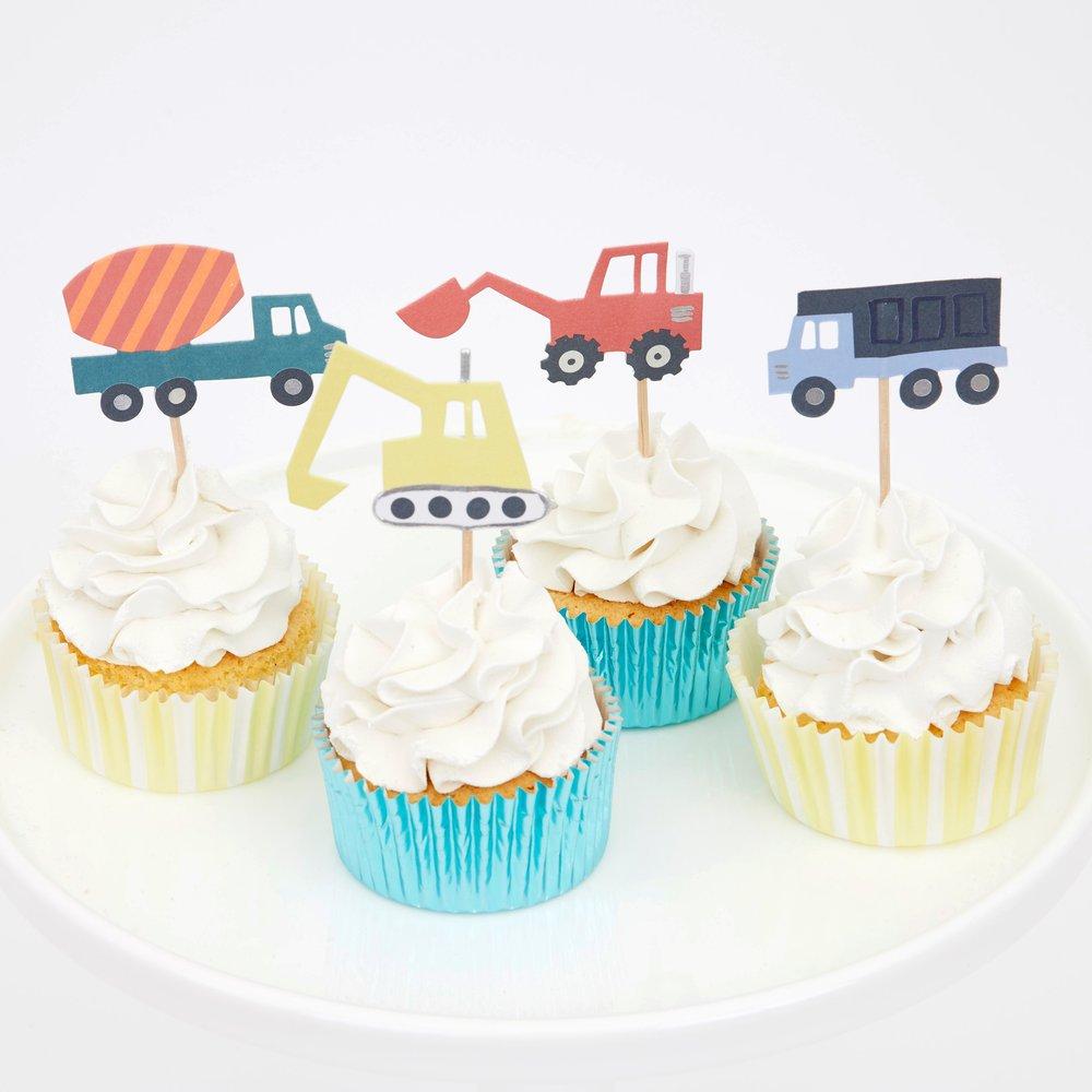 Meri Meri Party Construction Cupcake Kit