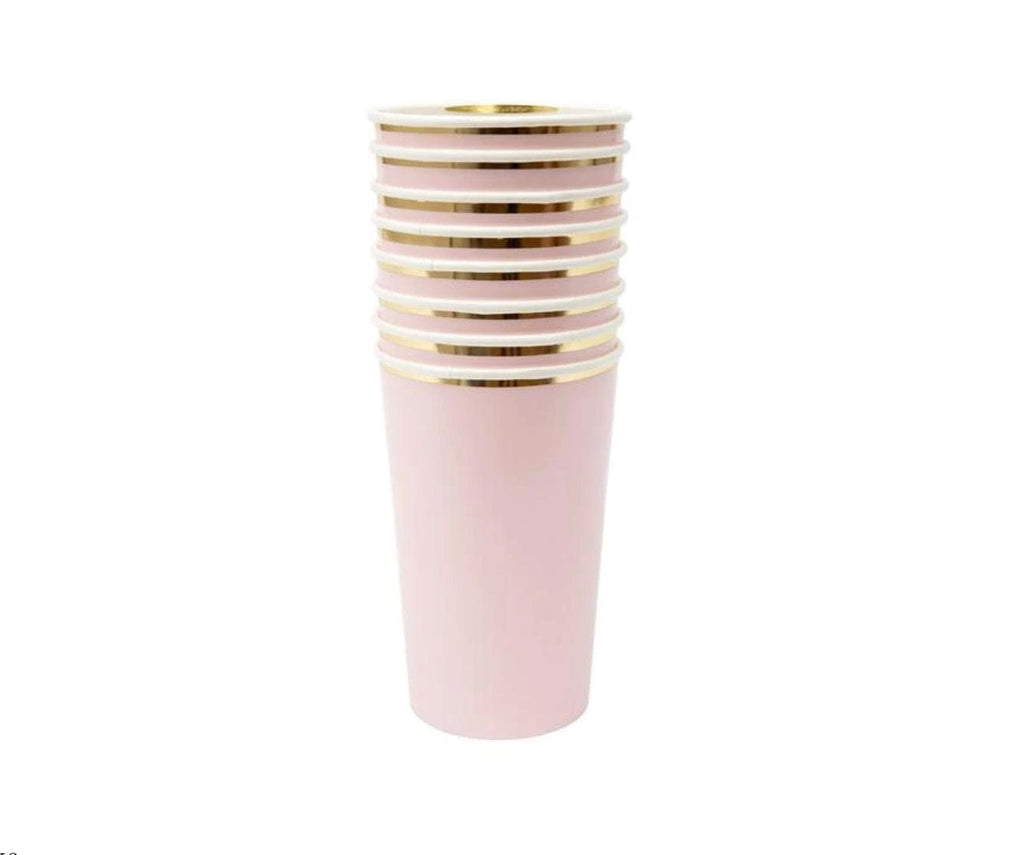 Meri Meri Party Dusty Pink Highball Cups