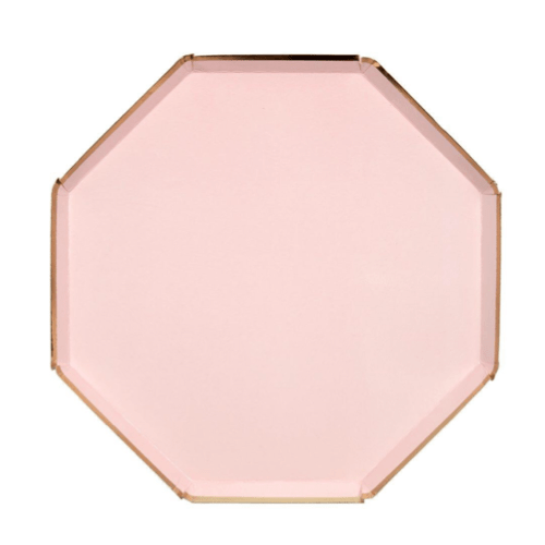 Meri Meri Party Dusty Pink Plate Large