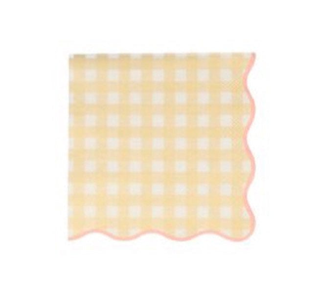 Meri Meri Party Gingham Small Napkin