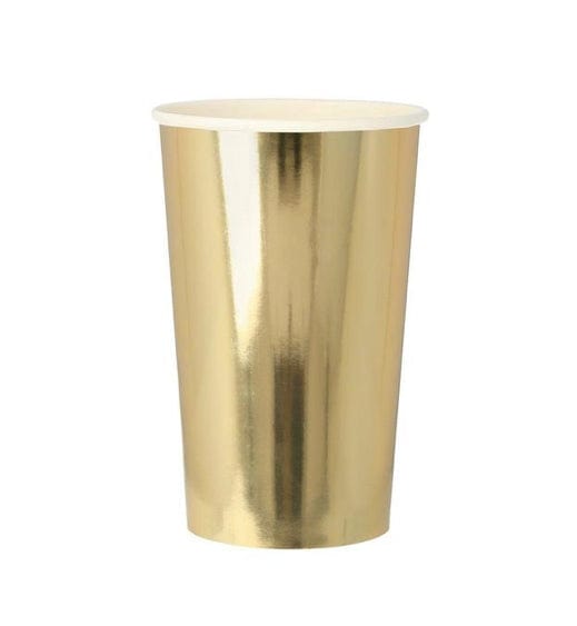 Meri Meri Party Gold Highball Cups