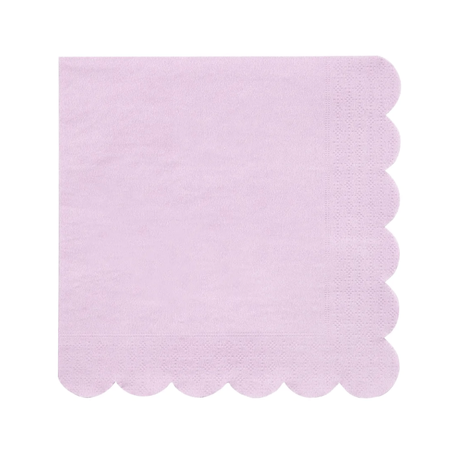 Meri Meri Party Lilac Large Napkins