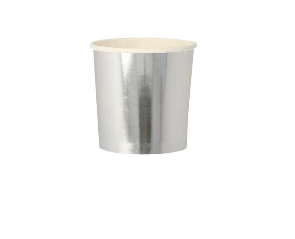 Meri Meri Silver Tumbler Cups