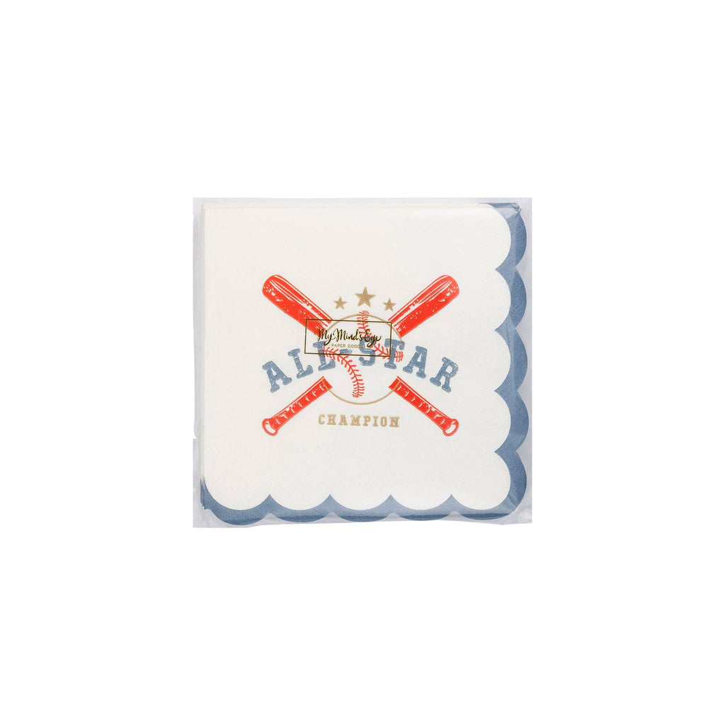 My Mind’s Eye Baseball All Star Napkin