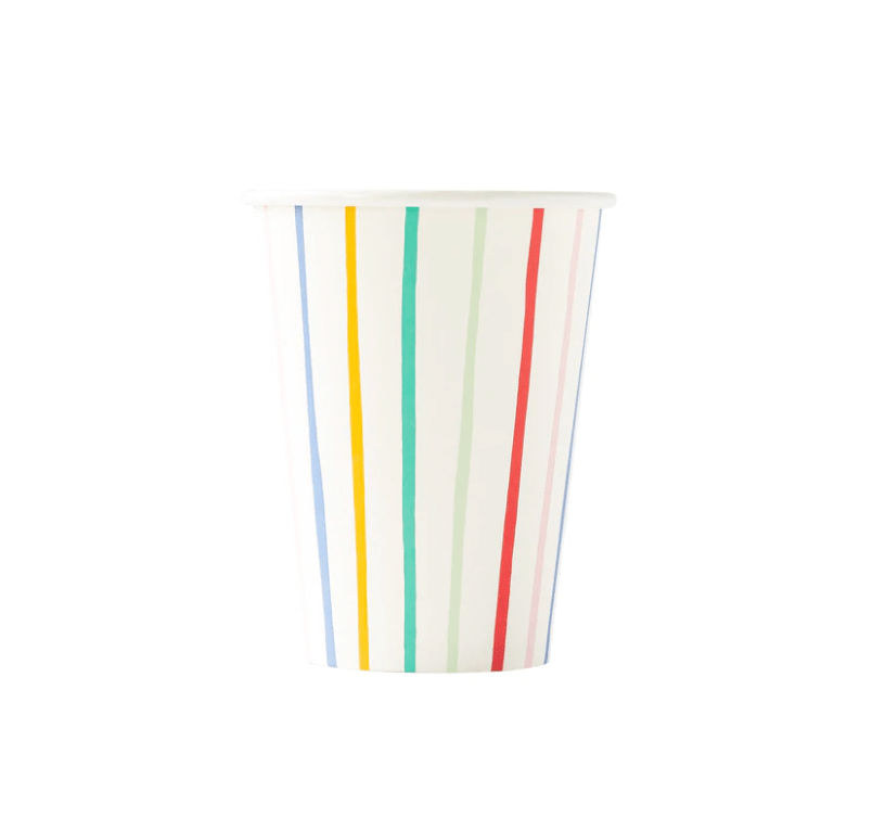 My Mind’s Eye Party Oui Stripe Party Cups