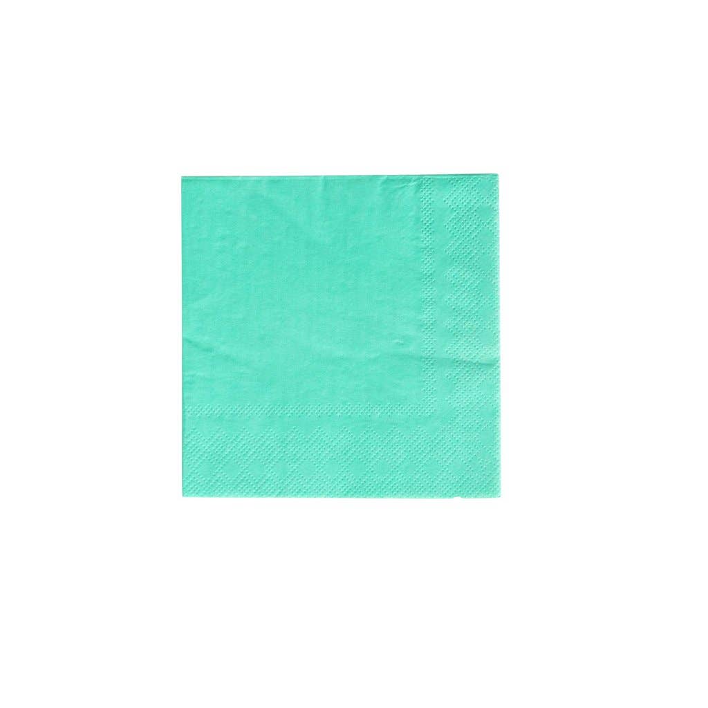 Oh Happy Day Party Shop Party Teal Cocktail Napkins