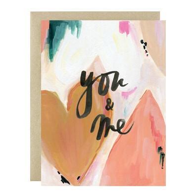 Our Heiday Greeting Cards You and Me Card