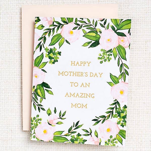 Paper Source Wholesale Greeting Cards Amazing Mom Floral Mother's Day Card