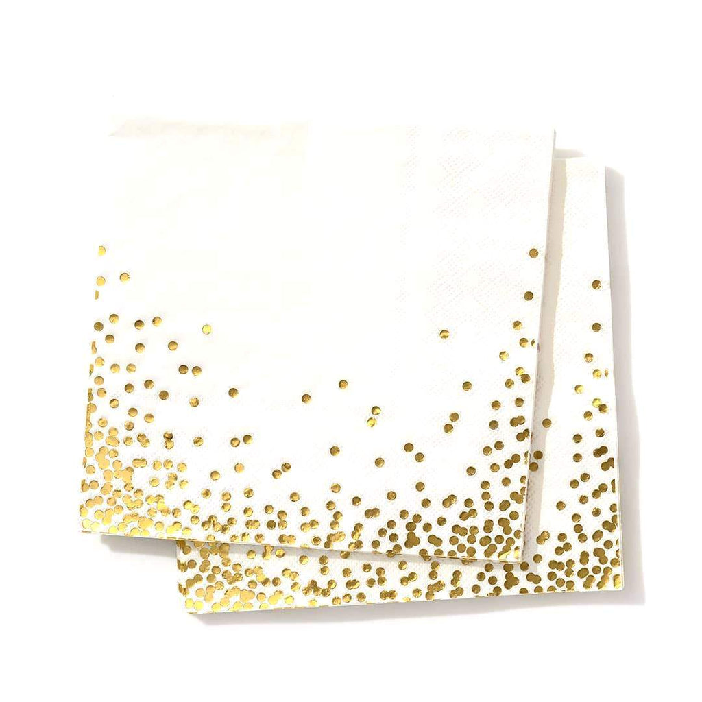 Paper Source Wholesale Party Gold Confetti Napkins