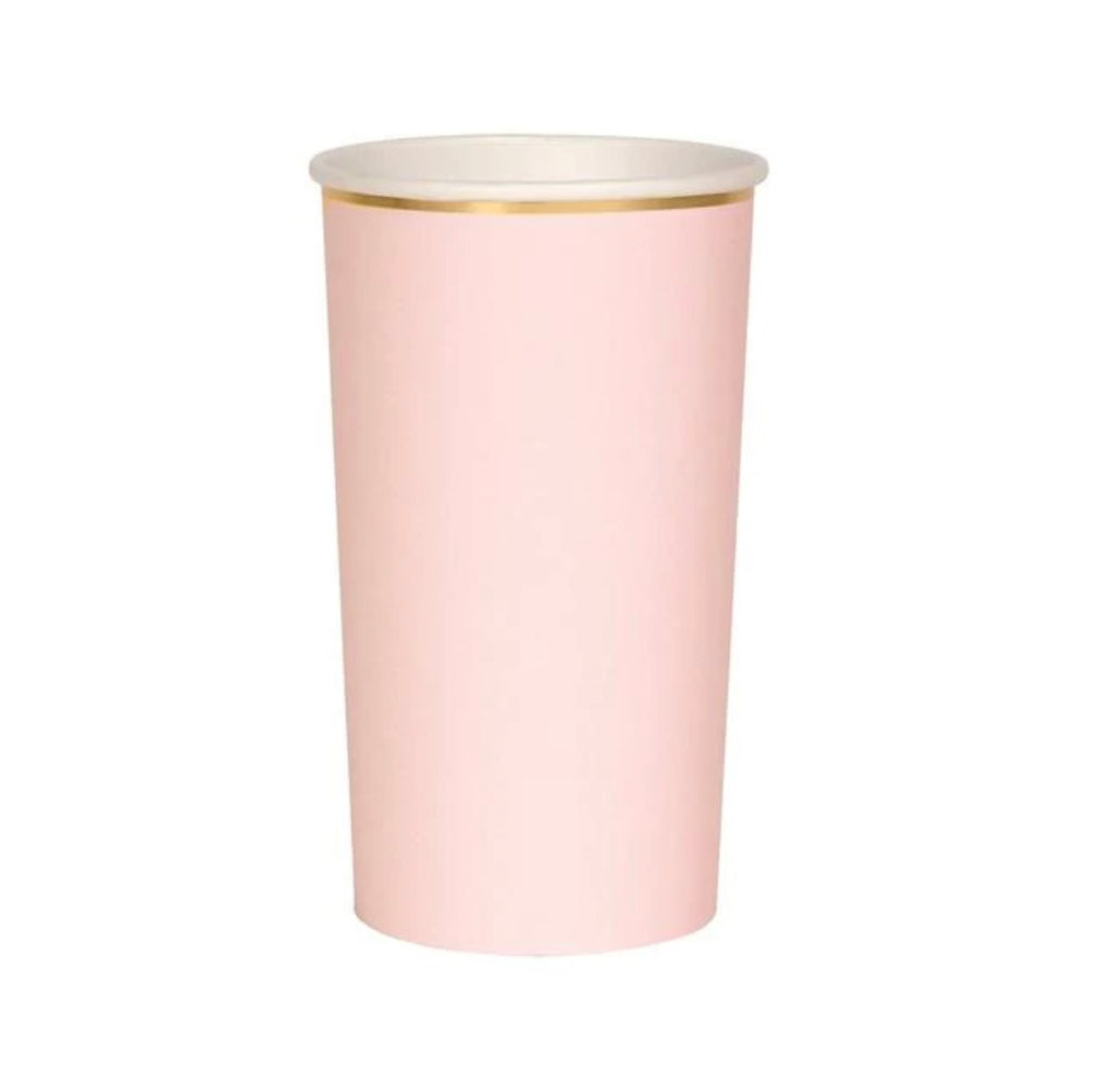Dusty Pink Highball Cups