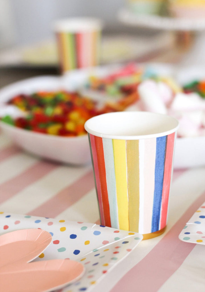 Rifle Paper Co Party Feliz Stripe Party Cup