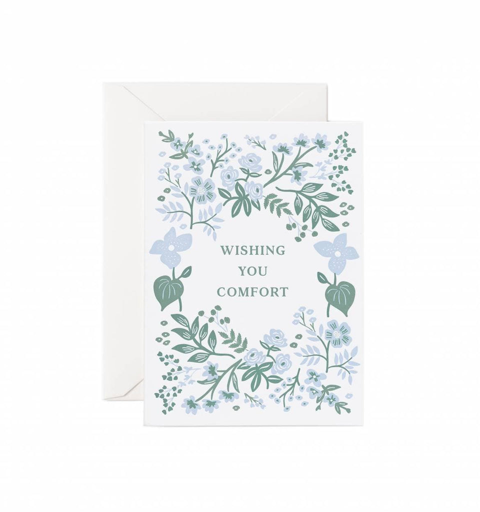 Rifle Paper Co Greeting Cards Indigo Sympathy Card