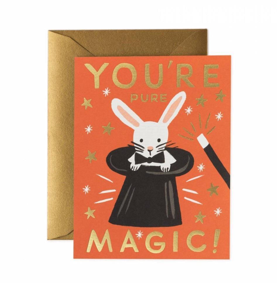 Rifle Paper Co Greeting Cards Pure Magic Card