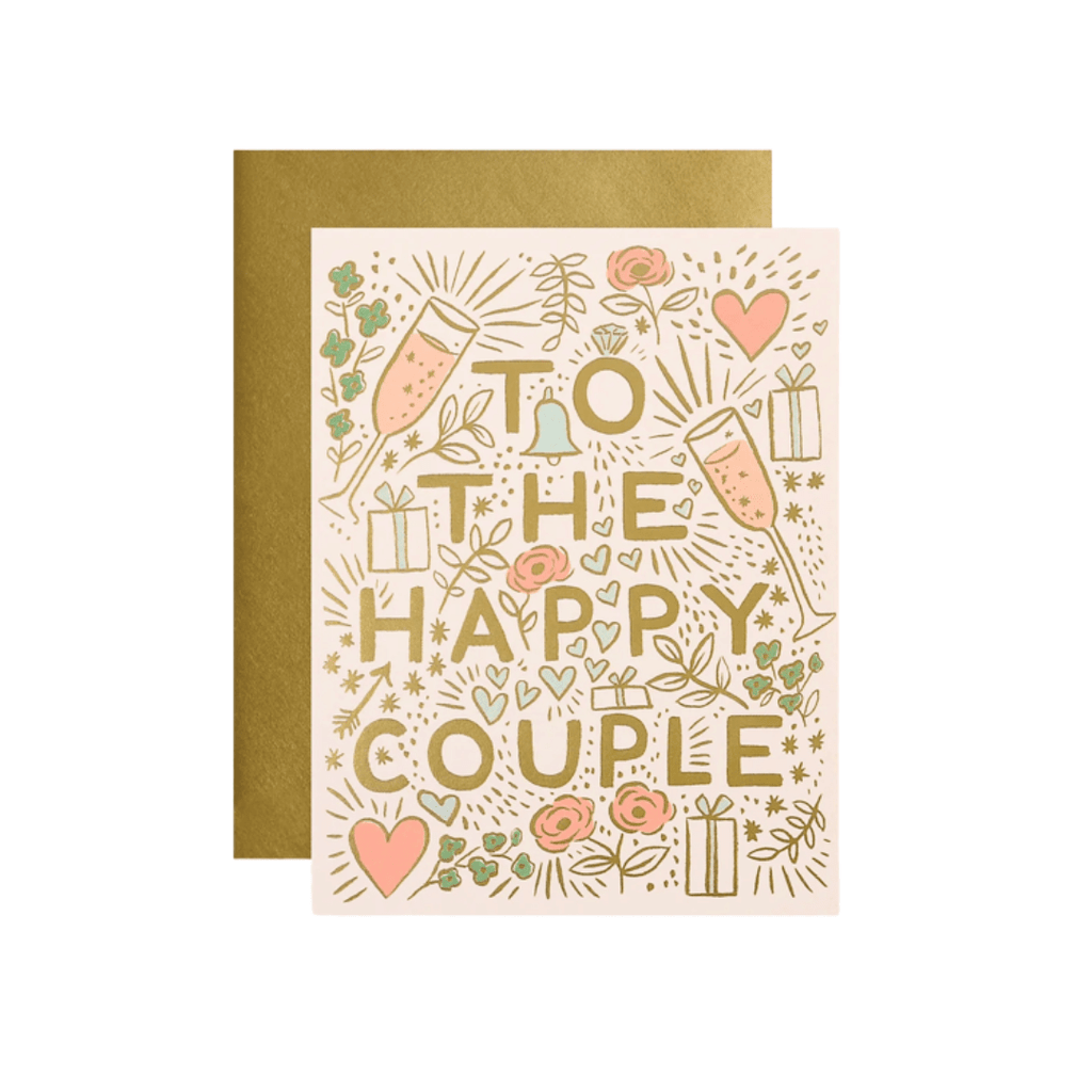 Rifle Paper Co. Greeting Cards To the Happy Couple Card