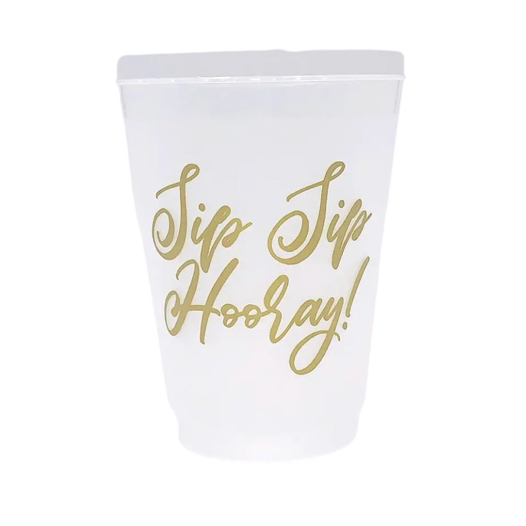 Sip Sip Hooray (Reusable) Frost Cups