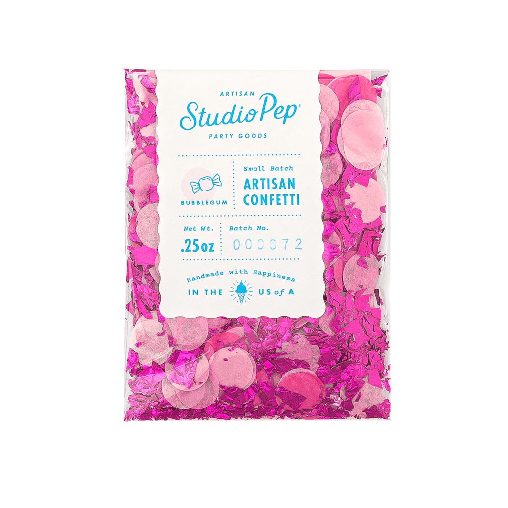 Studio Pep Party Mini Pack Bubblegum Pink Artisan Confetti