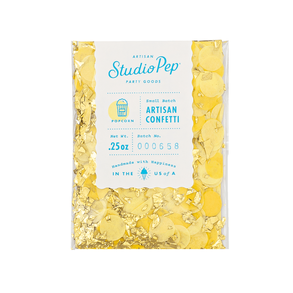 Studio Pep Party Mini Pack Yellow Artisan Confetti